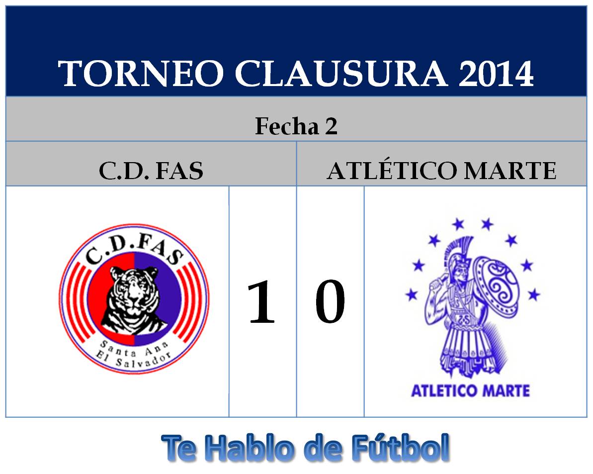 FAS vs MARTE FECHA 2