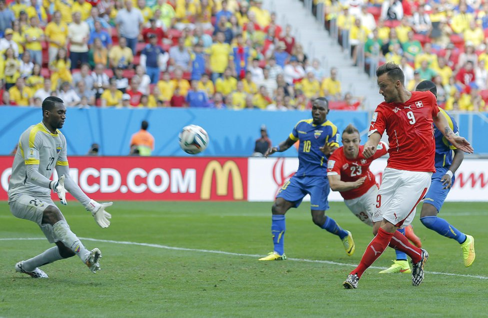 Suiza vs Ecuador