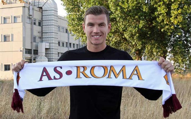 Dzeko a la Roma