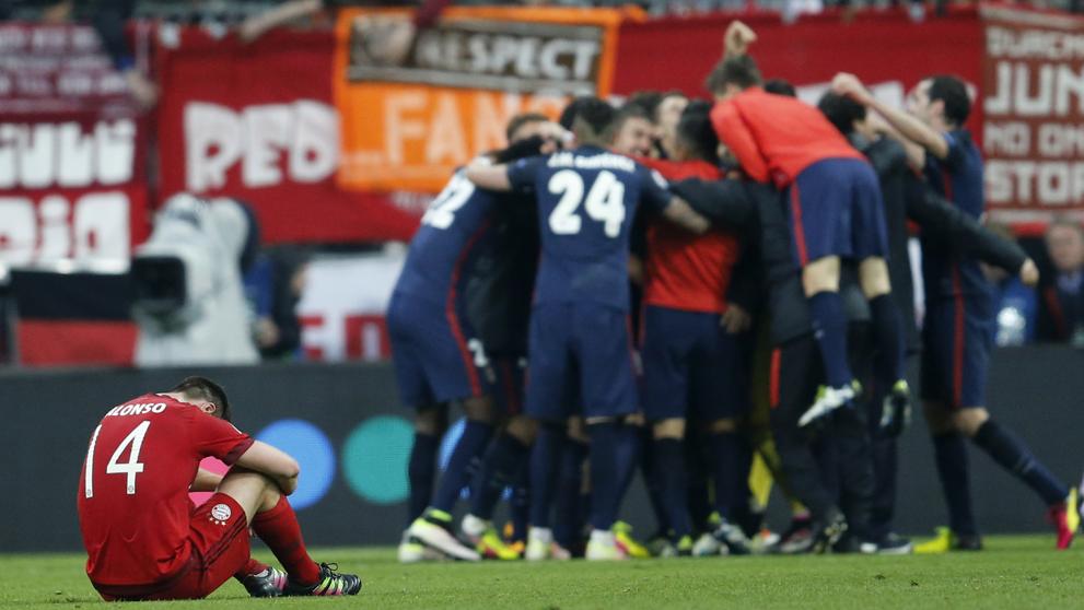 Atlético elimina al Bayern